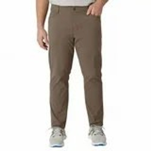 Nwt Weatherproof Vintage Brown 5-Pocket Stretch Tech Slim Straight Chino 32x32